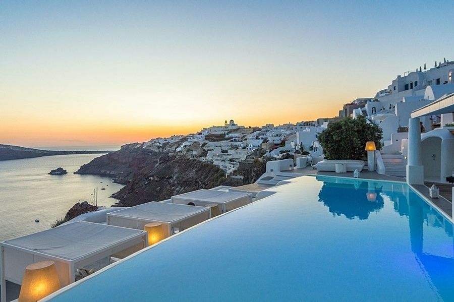 Katikies Kirini Santorini - The Leading Hotels Of The World Oía Zewnętrze zdjęcie